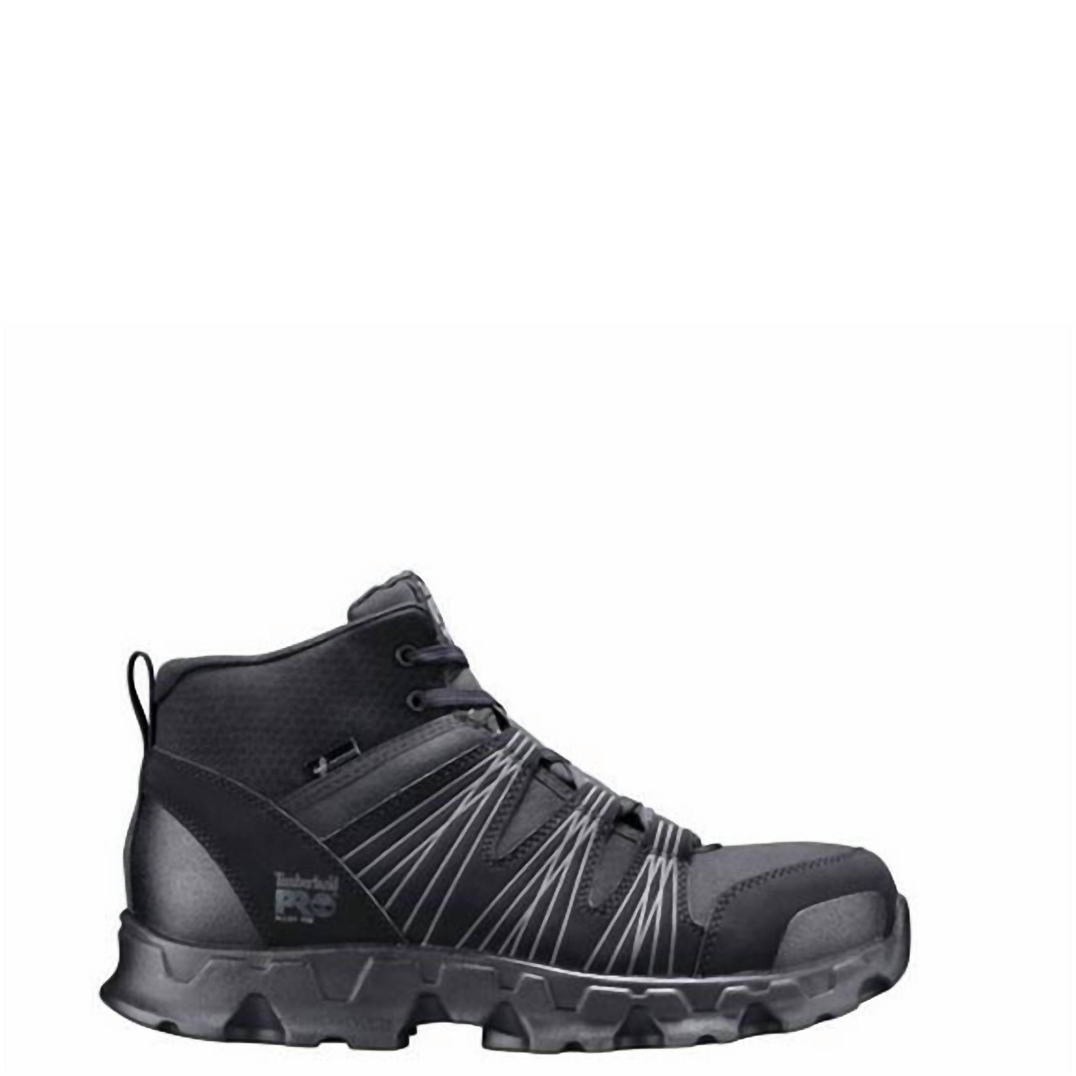 New Timberland Men's Work Shoe In Black